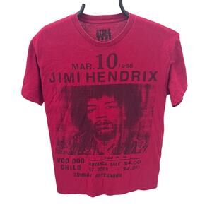 Stone Free Jimi Hendrix Adult MD Voo Doo Child Concert Tshirt Adult Medium